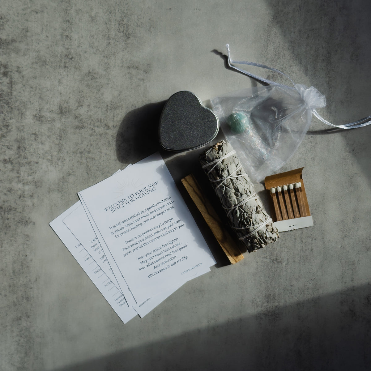 Healing Comes from Within – Intention & Self-Care Kit