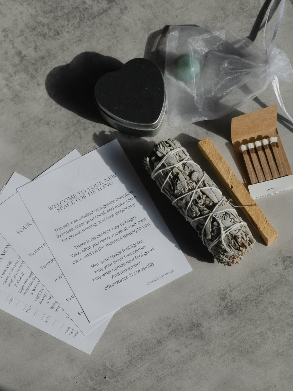 Healing Comes from Within – Intention & Self-Care Kit