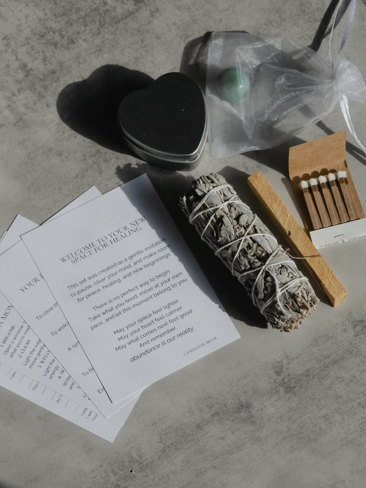 Healing Comes from Within – Intention & Self-Care Kit